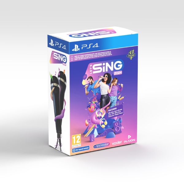 PS4 LETS SING 24 + MICRO