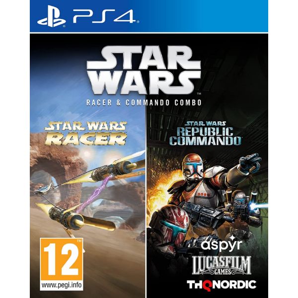 PS4 STAR WARS: RACER AND COMMANDO COMBO